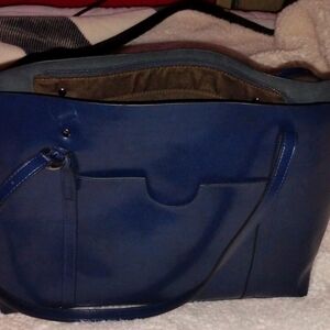 Women's szone brand leather tote-laptop bag